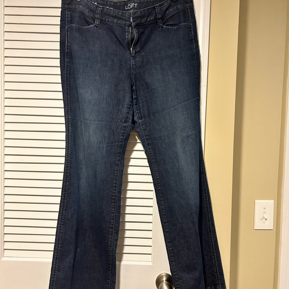 Loft flared jeans